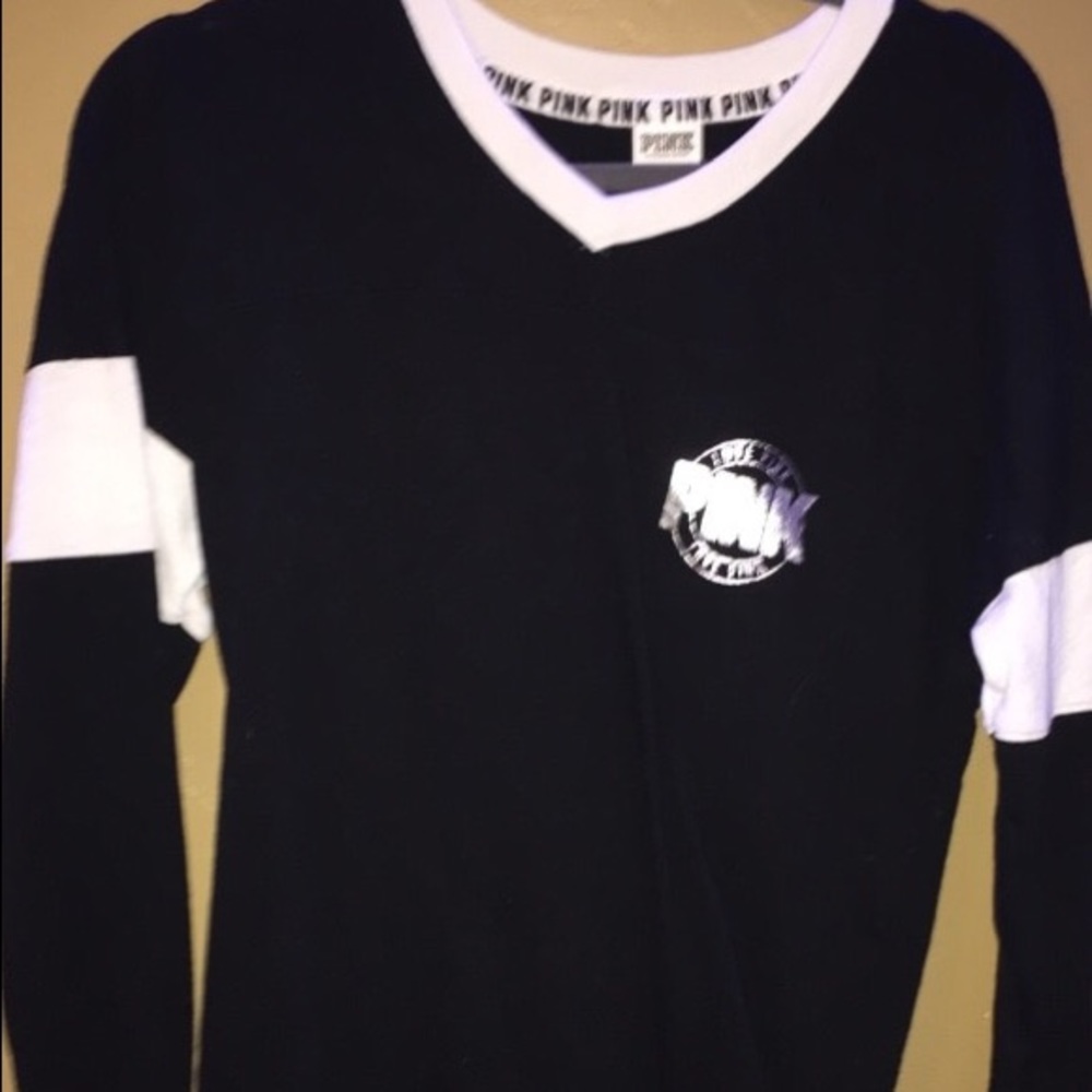 Pink long sleeve shirt